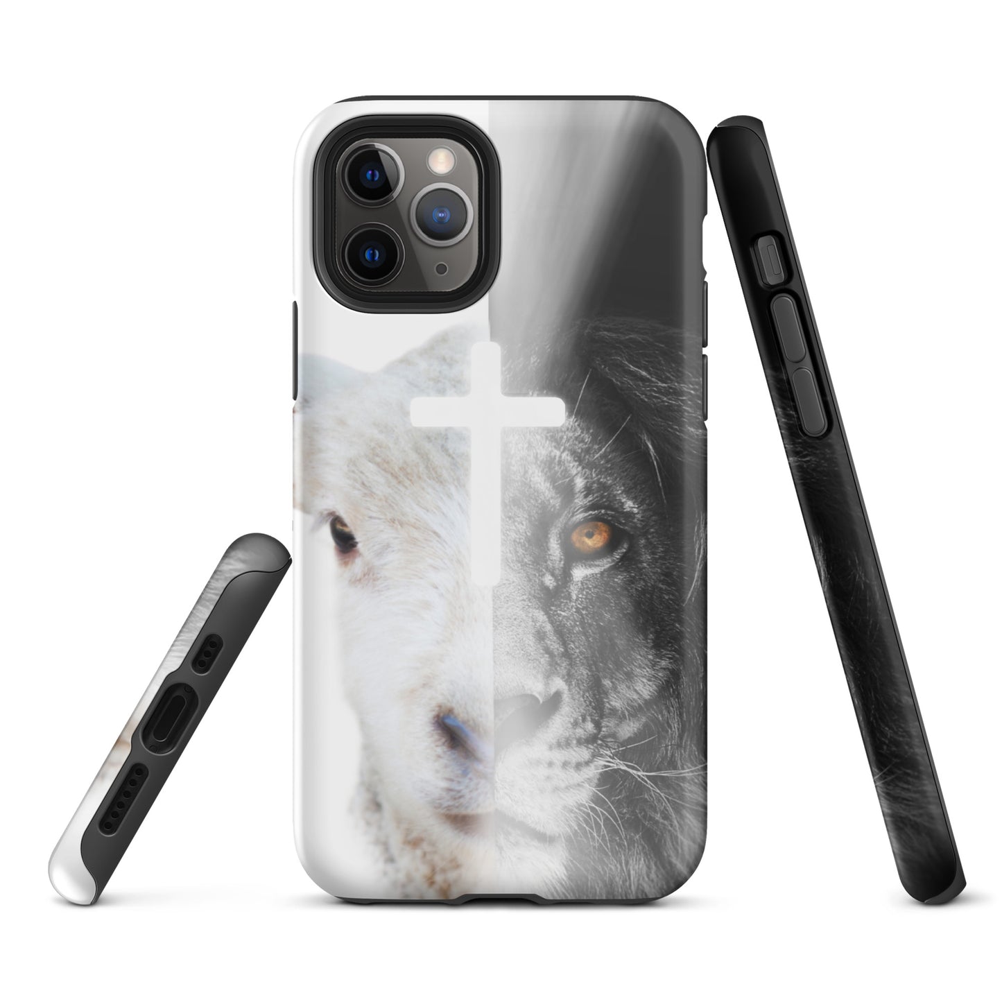 The Lion and Lamb iPhone case