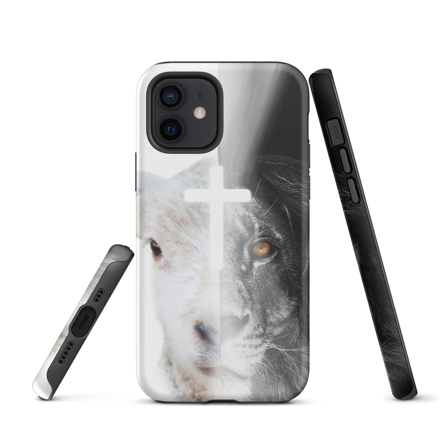 The Lion and Lamb iPhone case