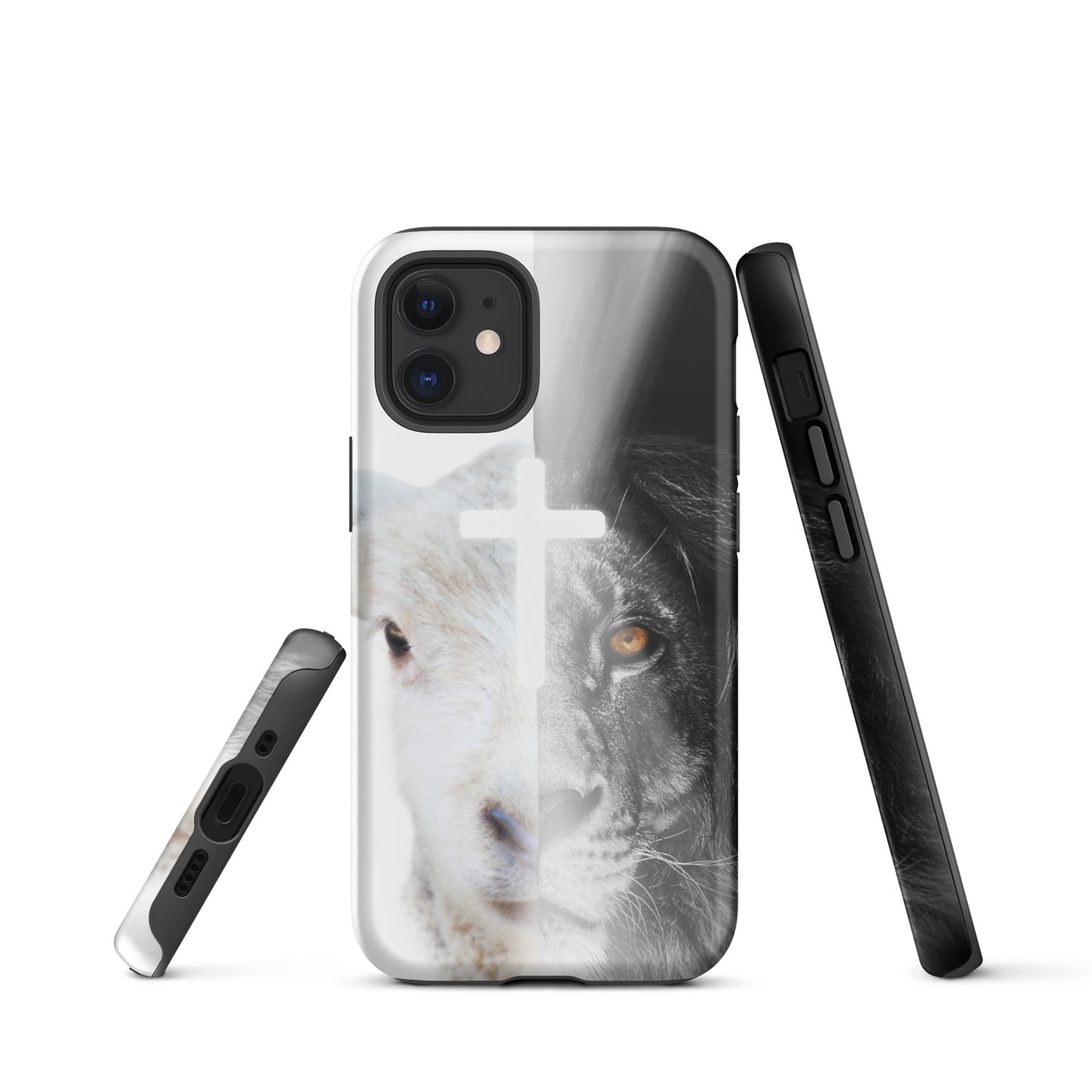 The Lion and Lamb iPhone case