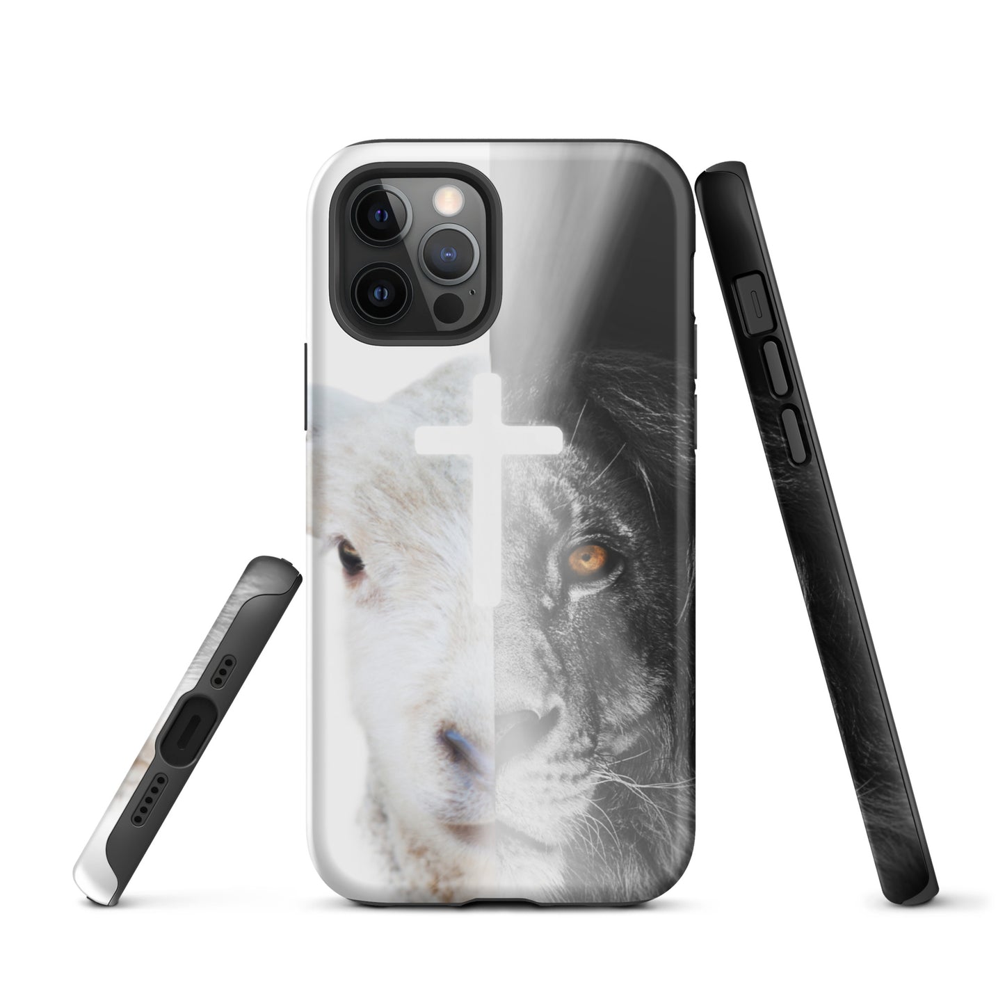 The Lion and Lamb iPhone case