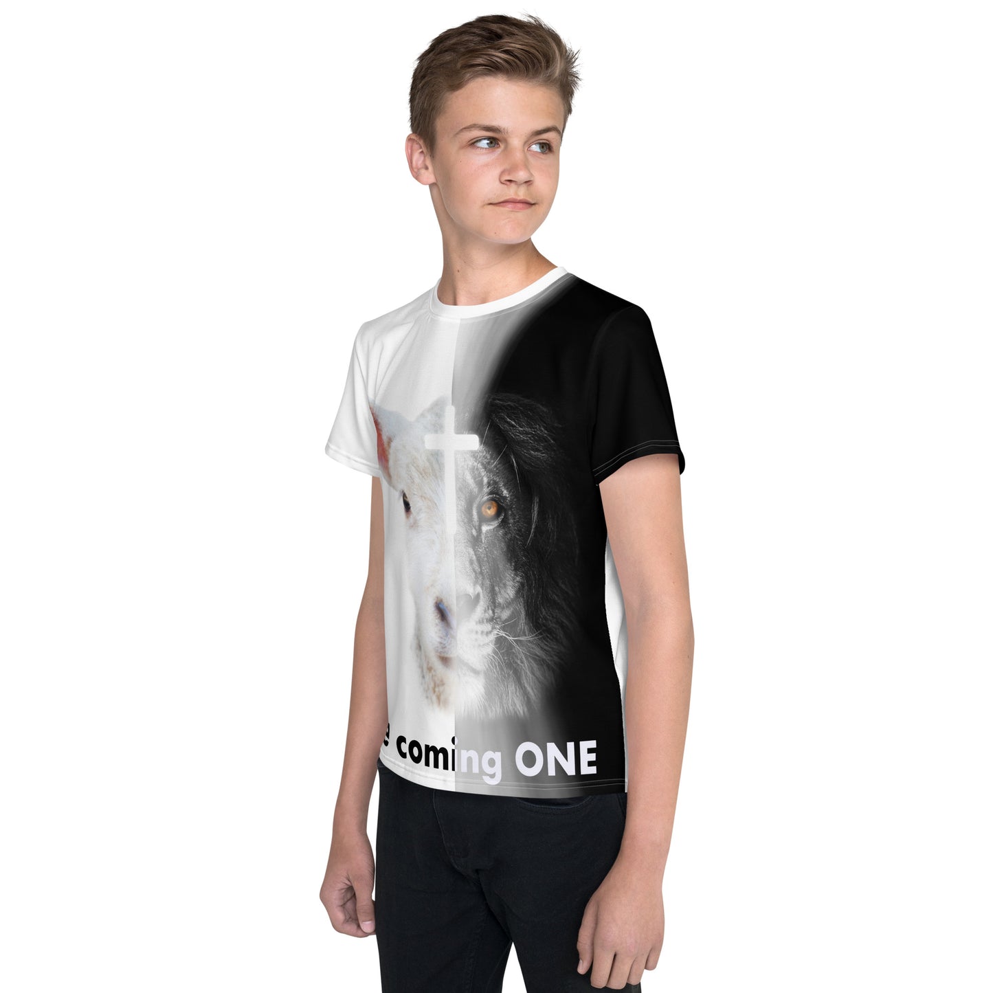 The Coming One Youth crew neck t-shirt