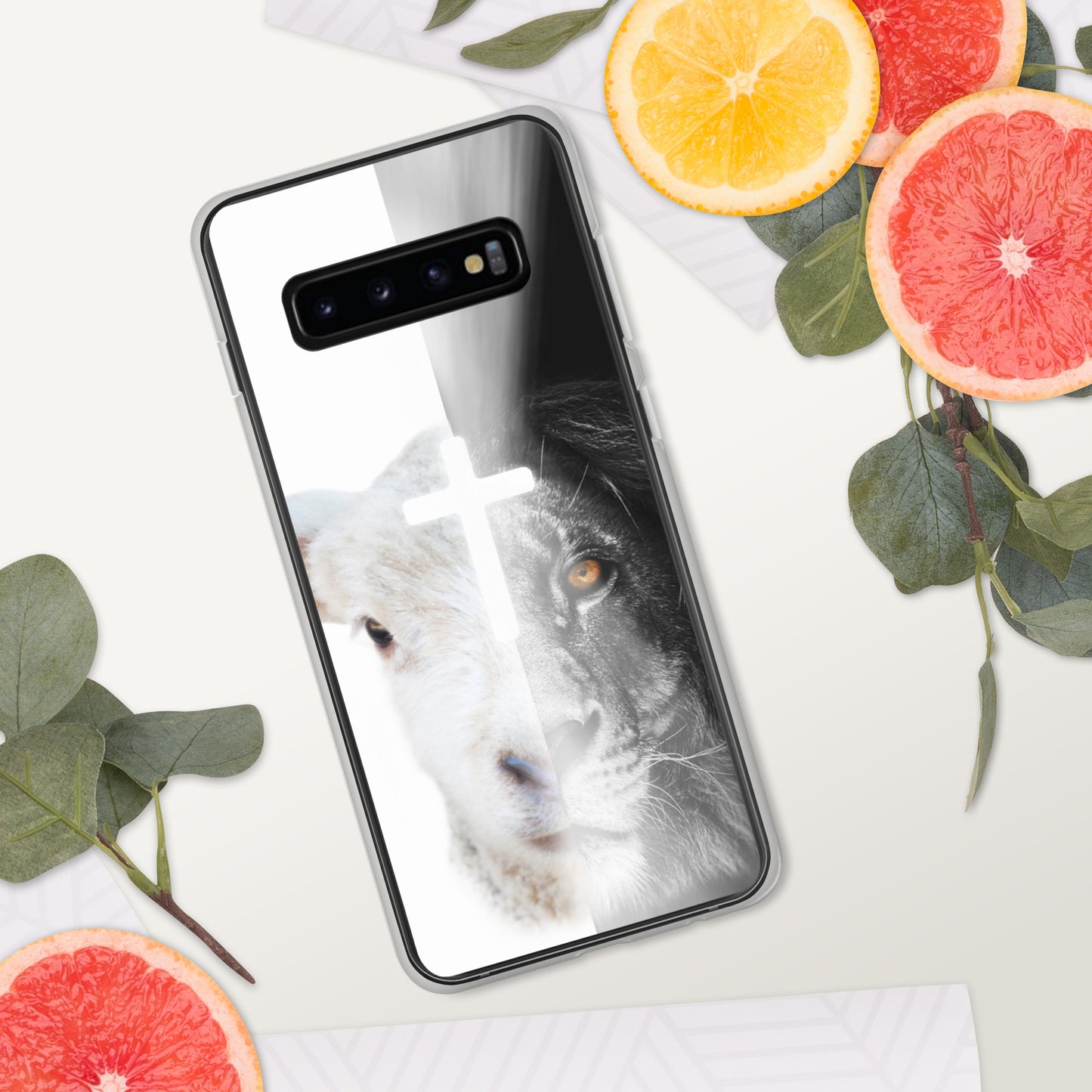 Lion and lamb Samsung Case