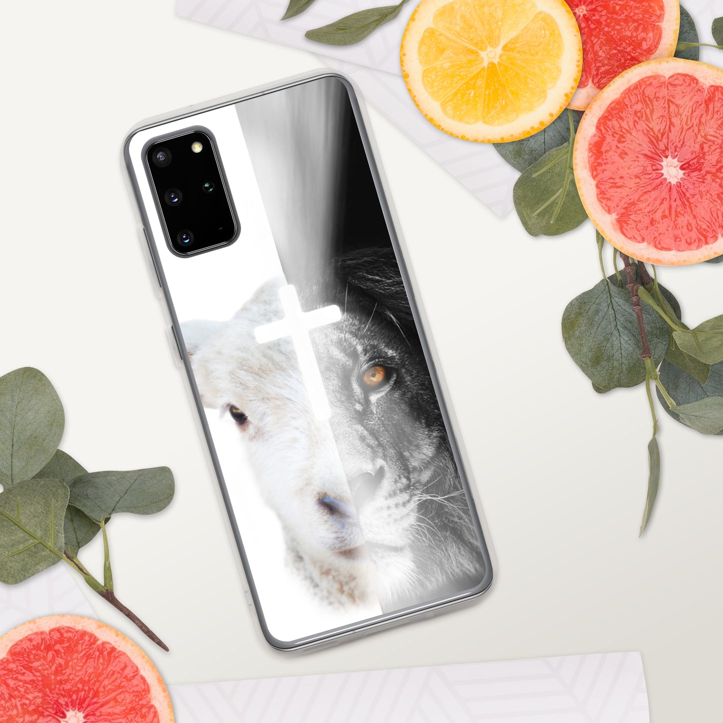 Lion and lamb Samsung Case