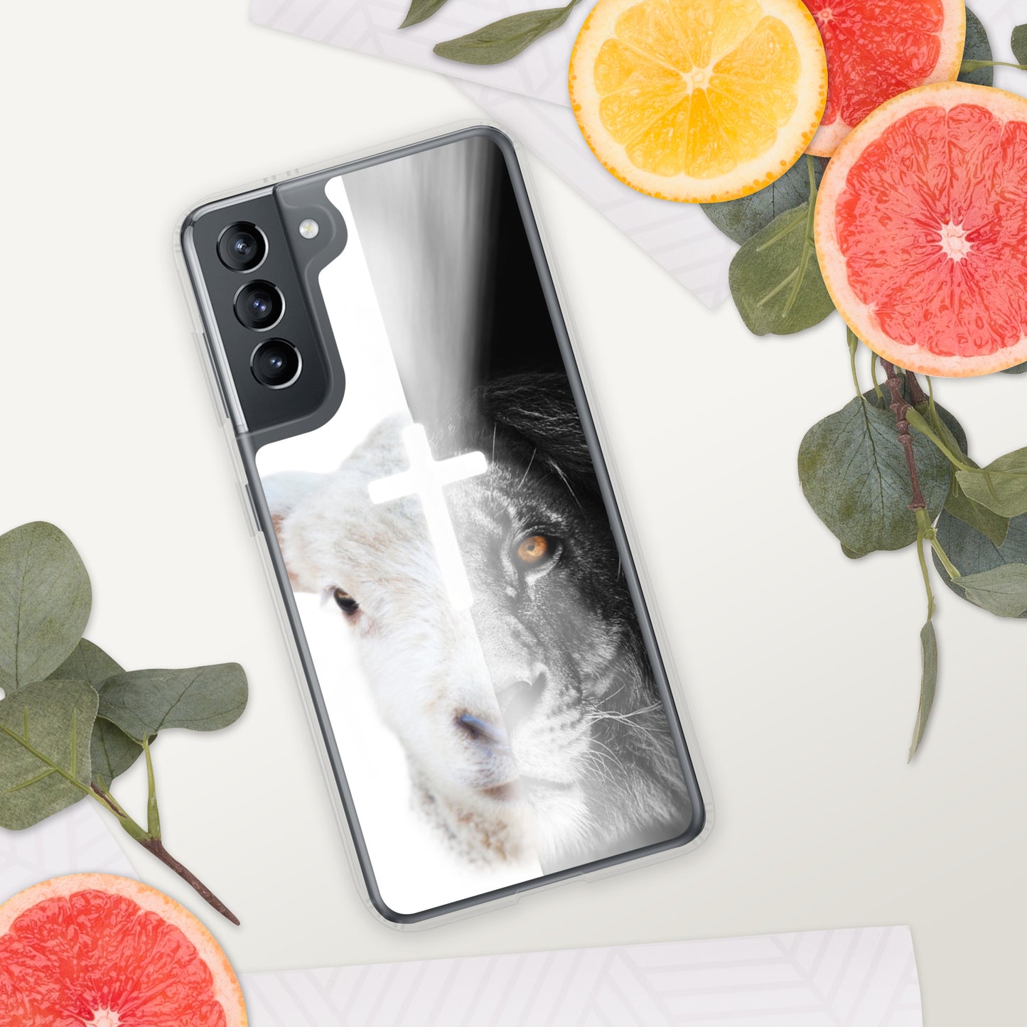 Lion and lamb Samsung Case