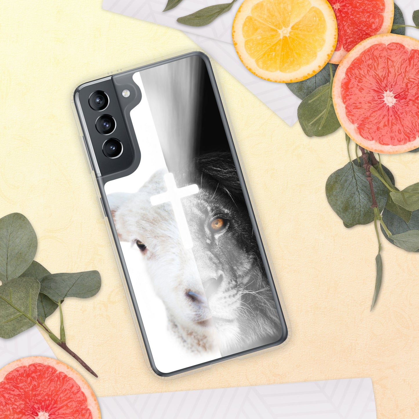 Lion and lamb Samsung Case