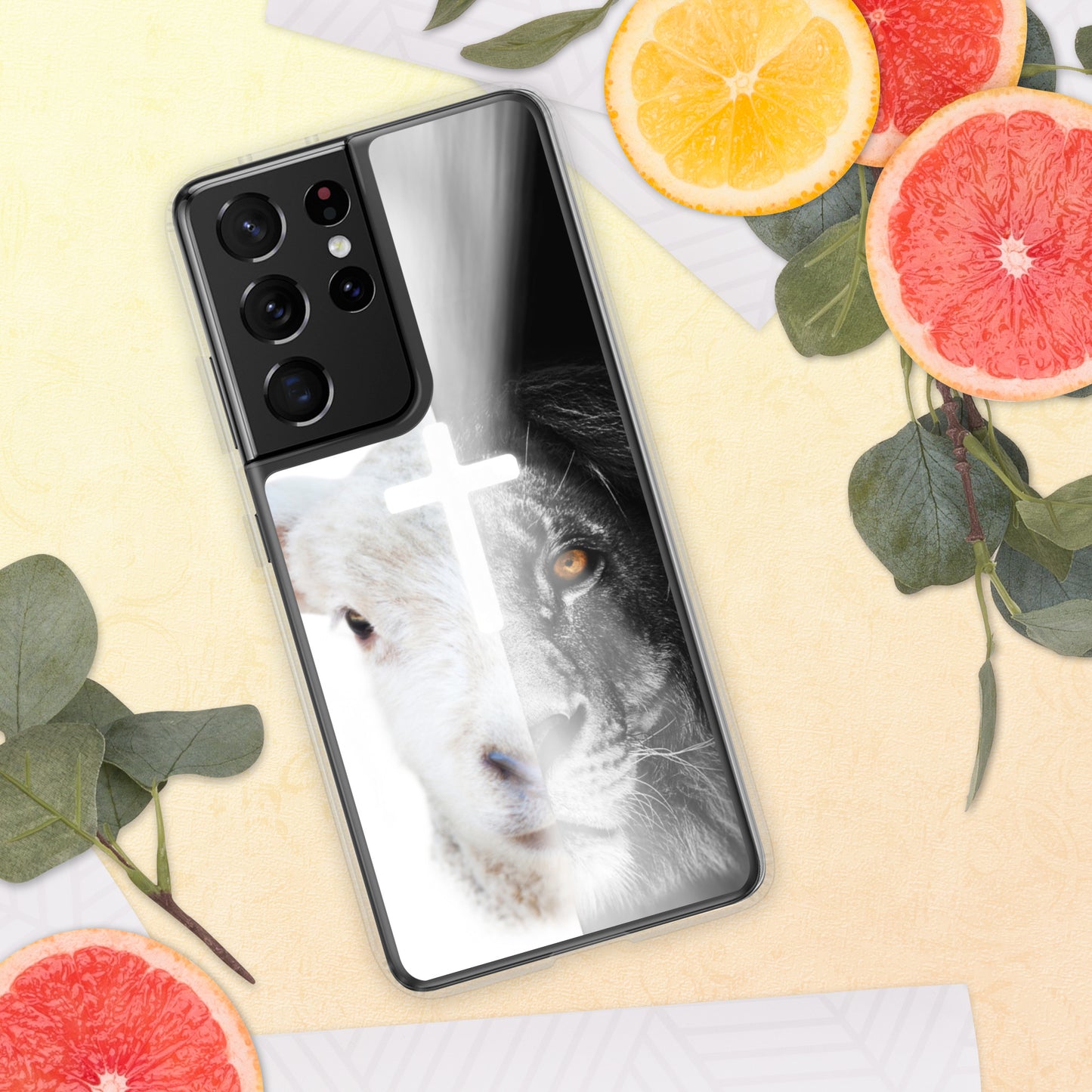 Lion and lamb Samsung Case