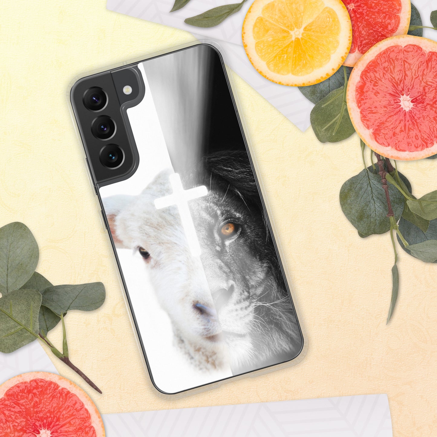 Lion and lamb Samsung Case