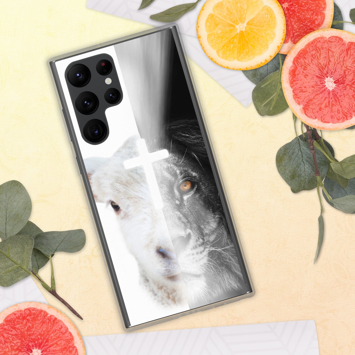 Lion and lamb Samsung Case