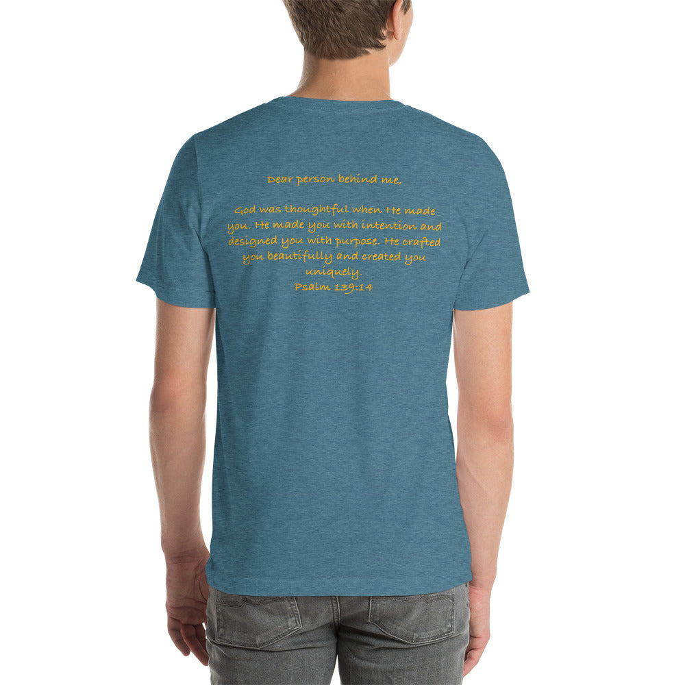 Fearfully and wonderfully made t-shirt