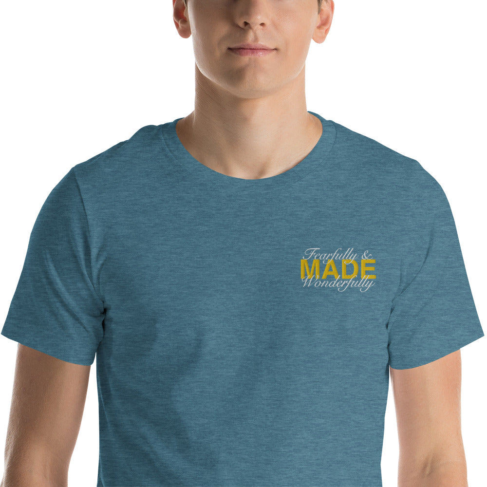 Fearfully and wonderfully made t-shirt