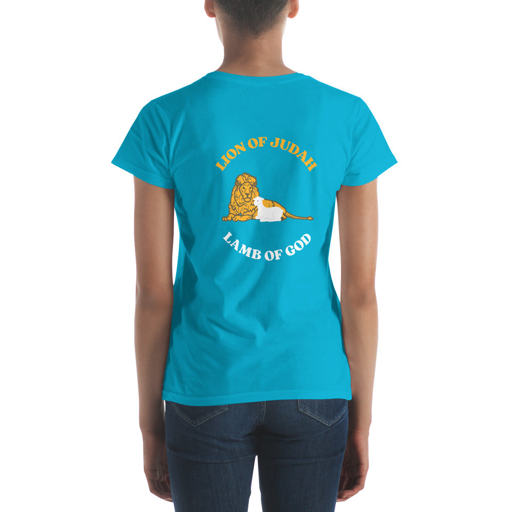 Women's Lion/Lamb short sleeve tee