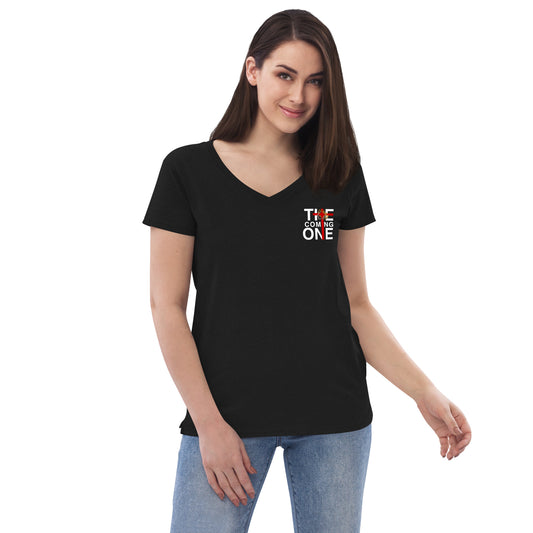The Coming One Women’s v-neck t-shirt