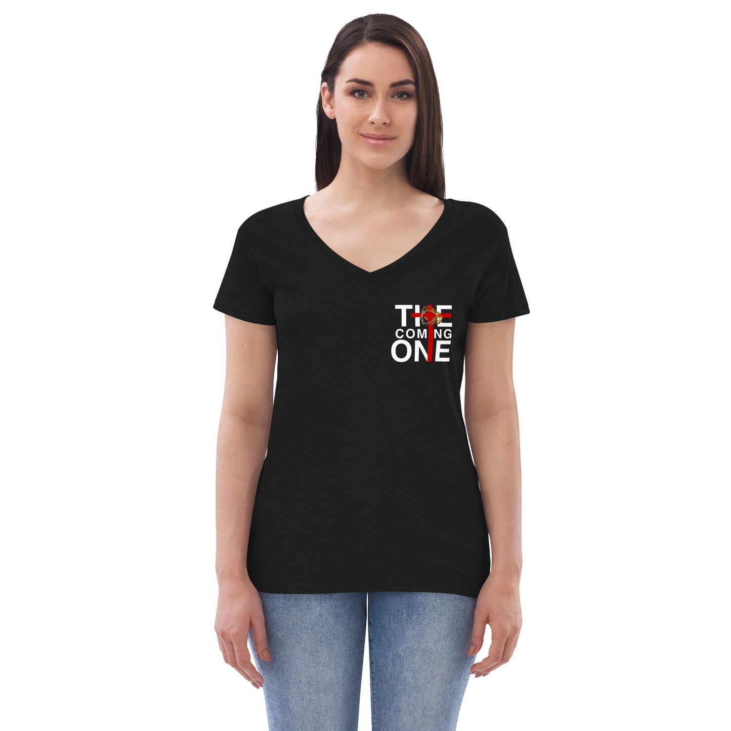 The Coming One Women’s v-neck t-shirt