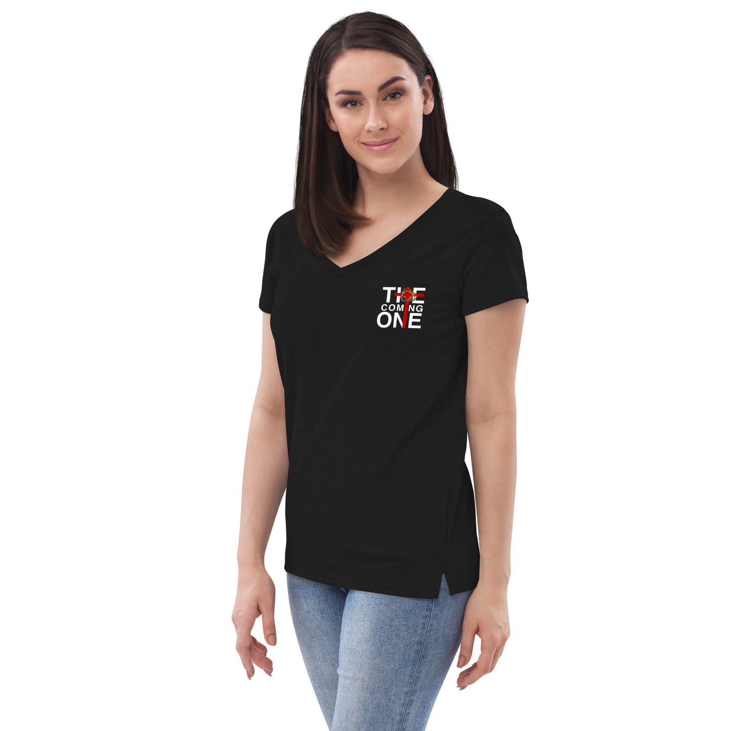 The Coming One Women’s v-neck t-shirt