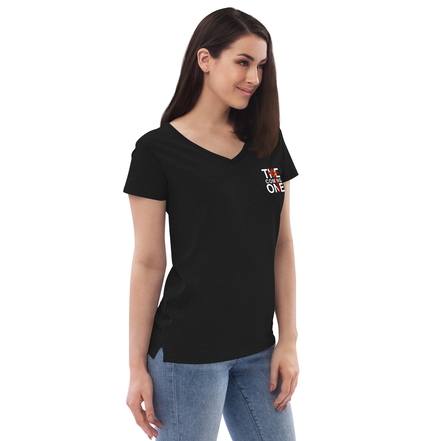 The Coming One Women’s v-neck t-shirt