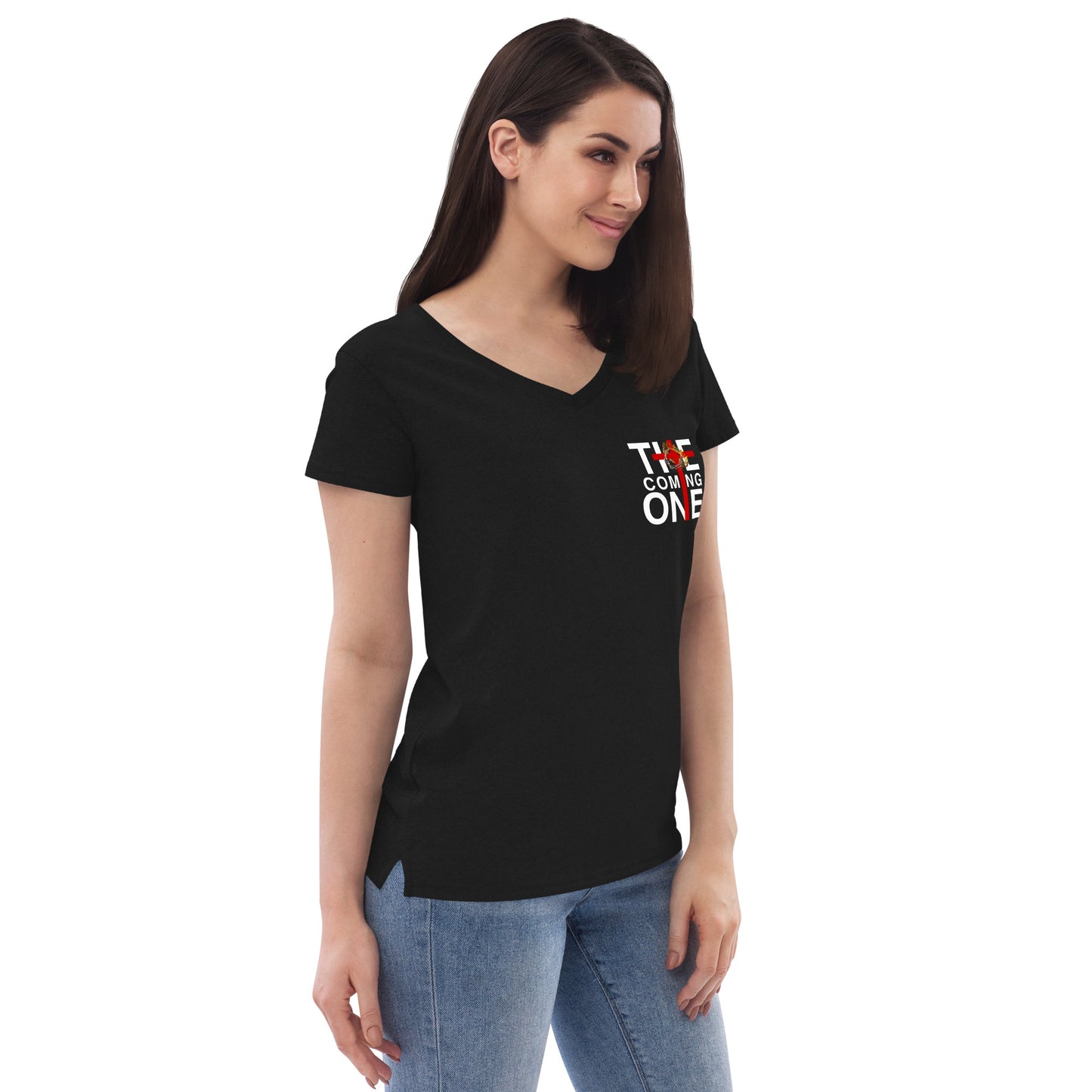 The Coming One Women’s v-neck t-shirt