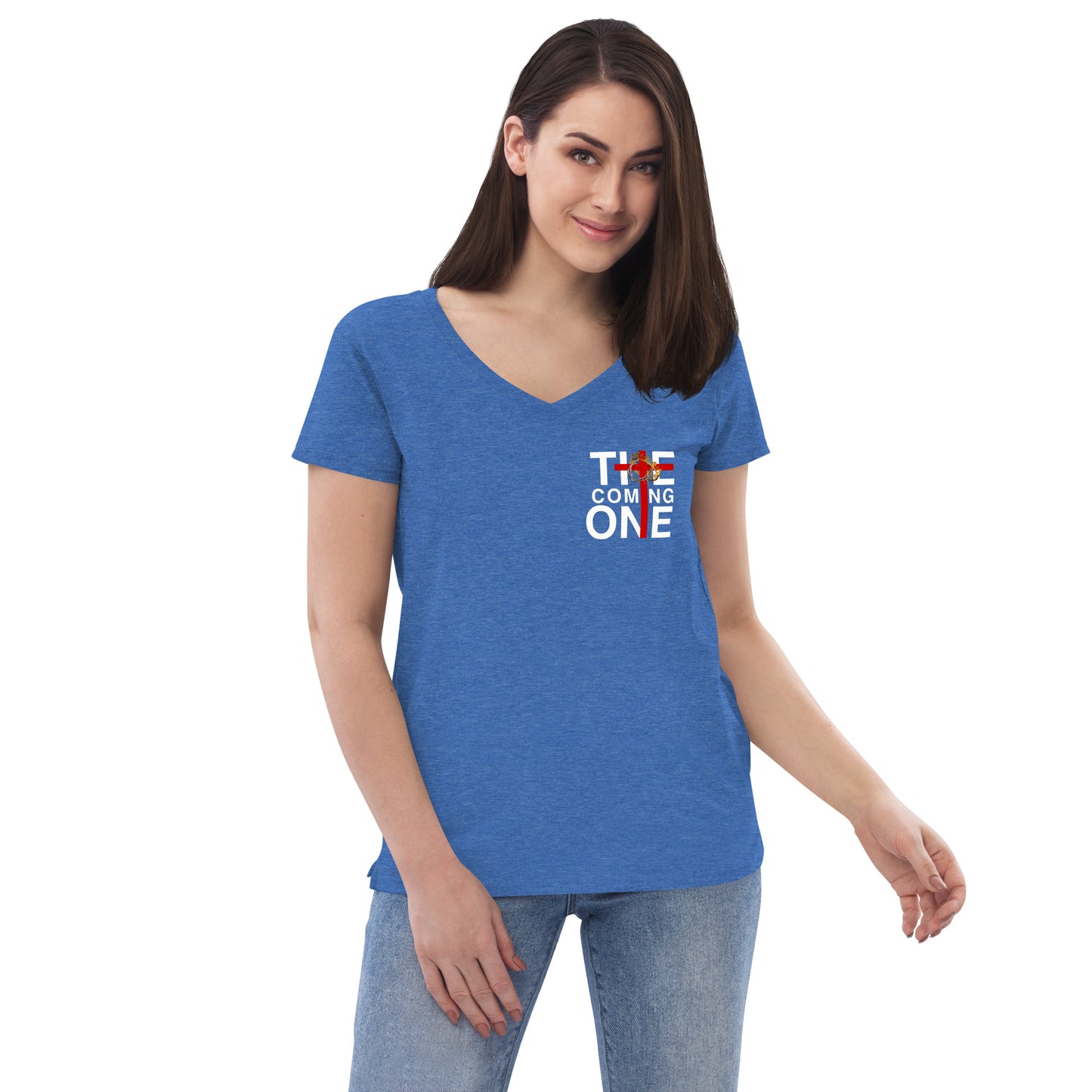 The Coming One Women’s v-neck t-shirt