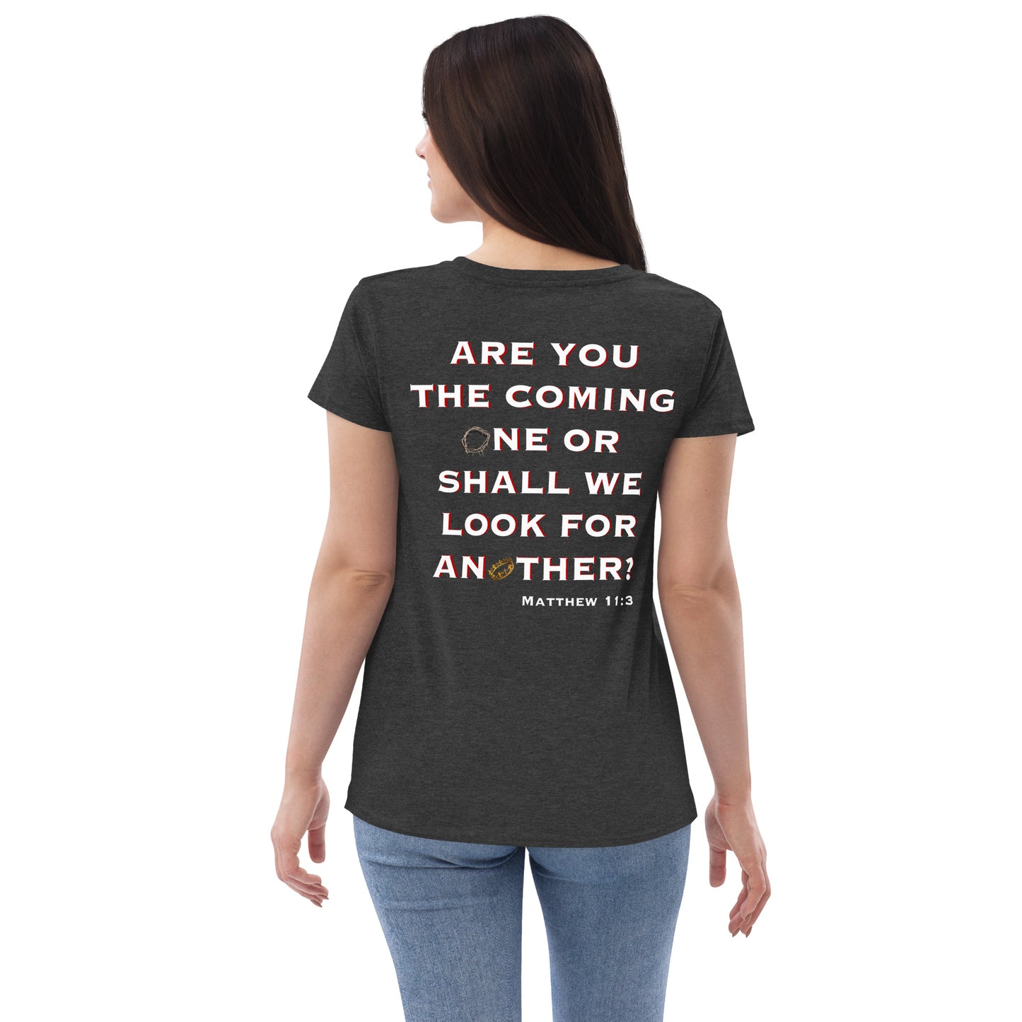 The Coming One Women’s v-neck t-shirt