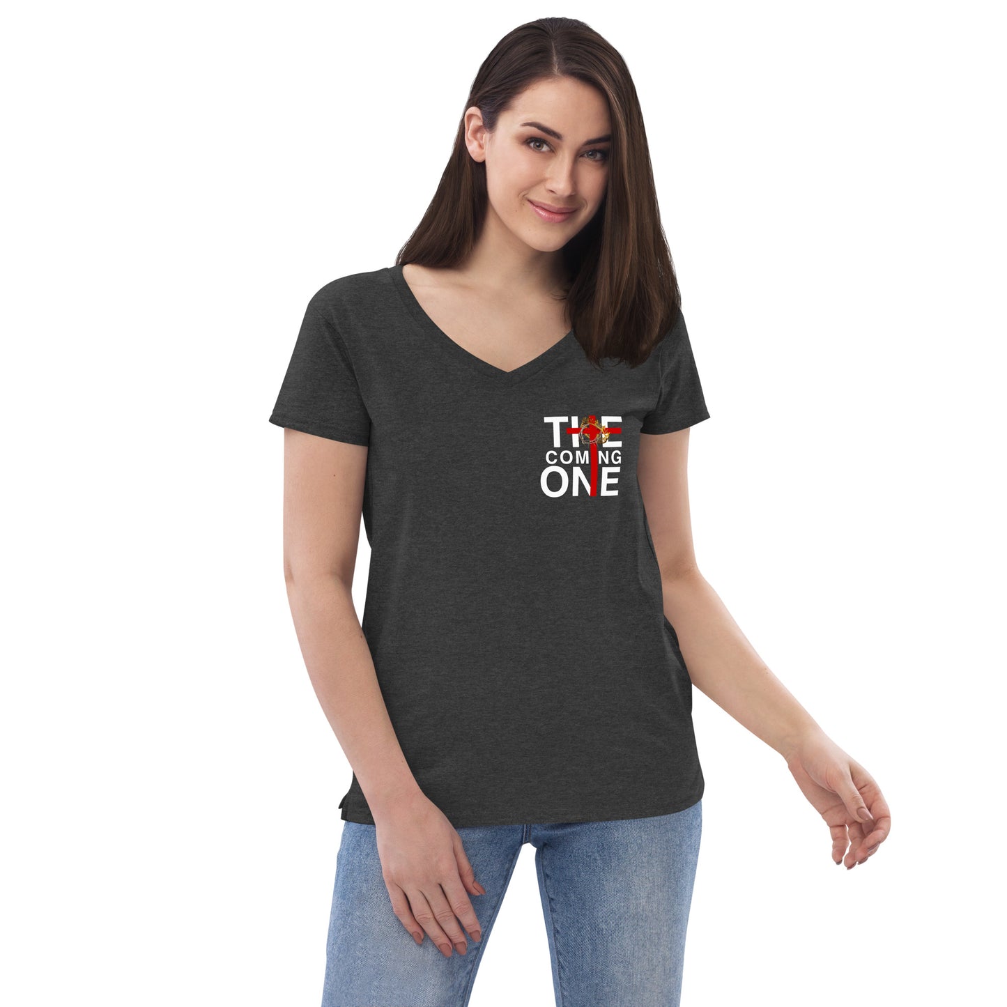 The Coming One Women’s v-neck t-shirt