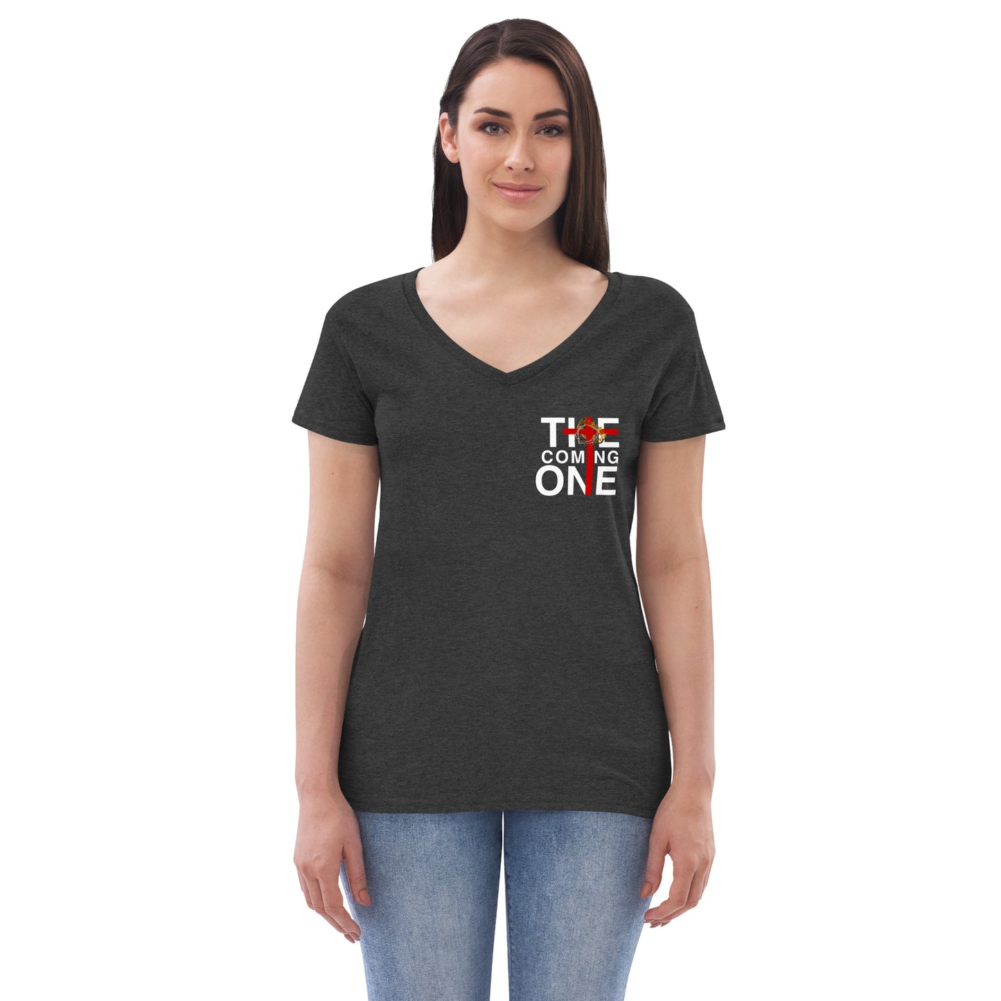 The Coming One Women’s v-neck t-shirt