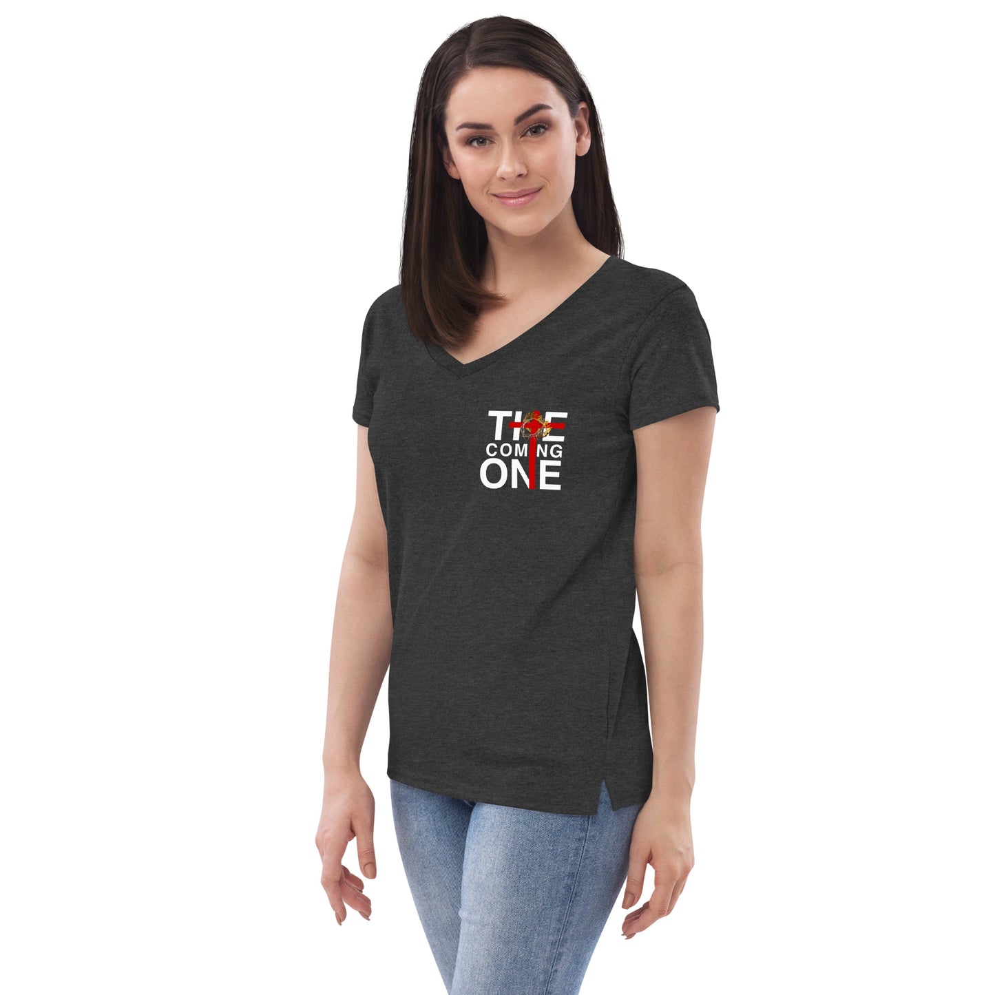 The Coming One Women’s v-neck t-shirt