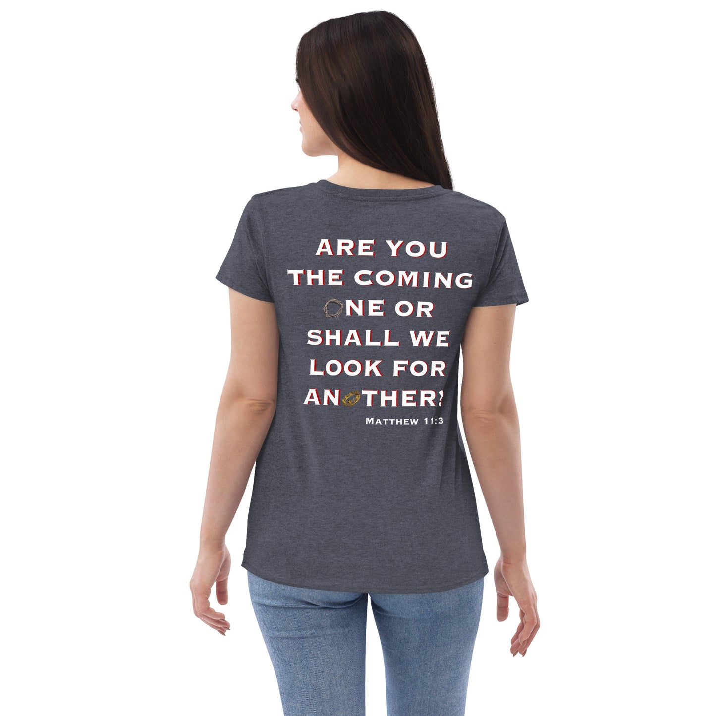 The Coming One Women’s v-neck t-shirt