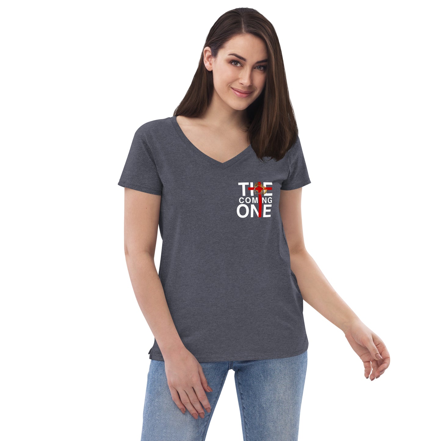 The Coming One Women’s v-neck t-shirt