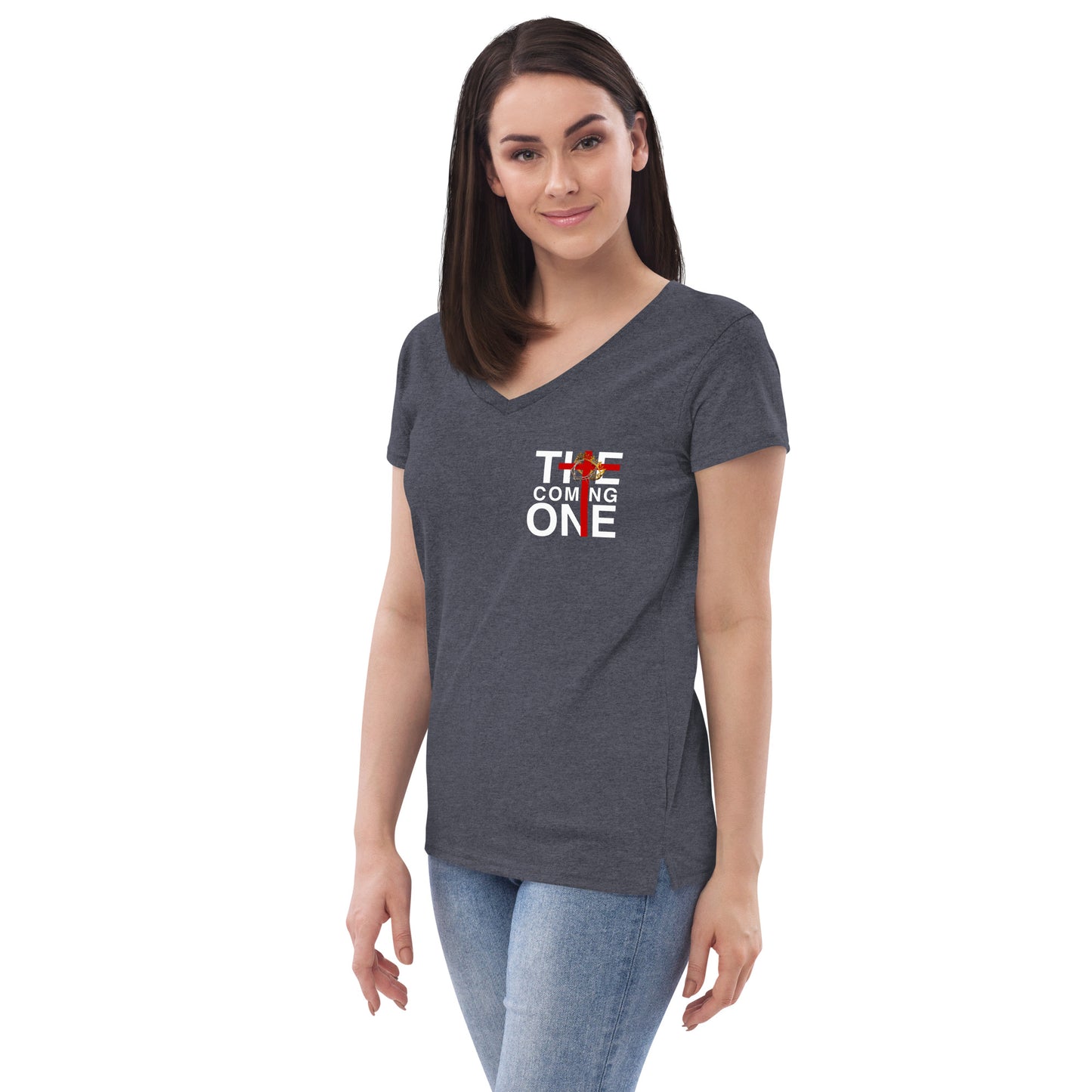 The Coming One Women’s v-neck t-shirt